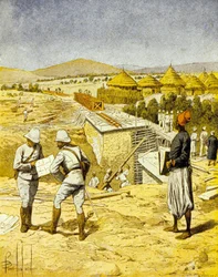 Construction du chemin de fer entre Médine et Bafoulabé